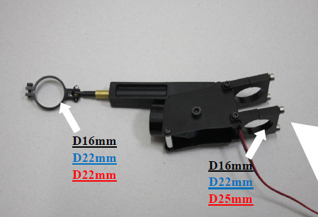 Landing gear diameter