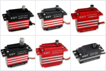 4 Pole Brushless Servos