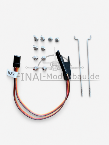 Pilot-RC Matrix 90mm EDF Foam Jet – Orange/Blau (Schema 03)