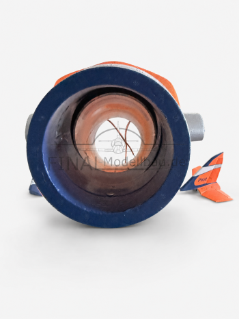 Pilot-RC Matrix 90mm EDF Foam Jet – Orange/Blau (Schema 03)