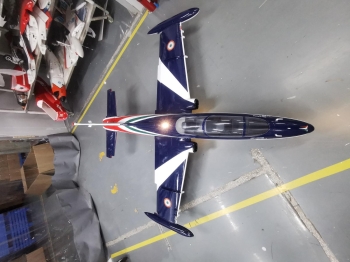 GLOBAL AeroJet MB339 Composite PNP color: BLUE