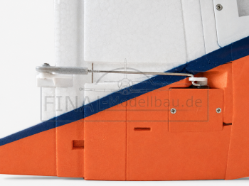 Pilot-RC Matrix 90mm EDF Foam Jet – Orange/Blau (Schema 03)