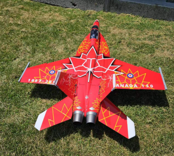 AeroJet F-18F 1/8.5 Scale - color scheme 01: Canadian Air Force