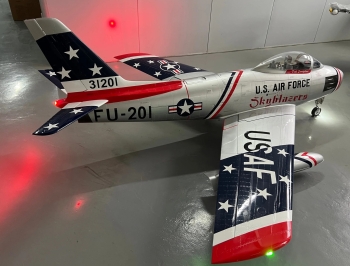 AeroJet F-86F 1/5 'Super Scale' ARF PRO Global Combo, THUNDERBIRDS AeroJet F-86F 1/5 'Super Scale' ARF PRO Global Combo, THUNDERBIRDS