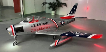 AeroJet F-86F 1/5 'Super Scale' ARF PRO Global Combo, THUNDERBIRDS AeroJet F-86F 1/5 'Super Scale' ARF PRO Global Combo, THUNDERBIRDS