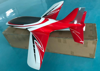 AeroJet Hummingbird ARF PRO 1.8m color scheme: Red / White / Black