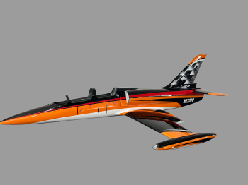 AeroJet L39 Albatros 1/6 ARF PRO, Farbschema 02: ORANGE / RED / BLACK