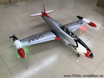GLOBAL AeroJet T-33 ARF Scale 1/6 'THUNDERBIRDS'