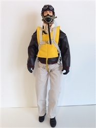 SCALE Full-Body Pilot WWII USAAF 1/4,5 ~ 1/4