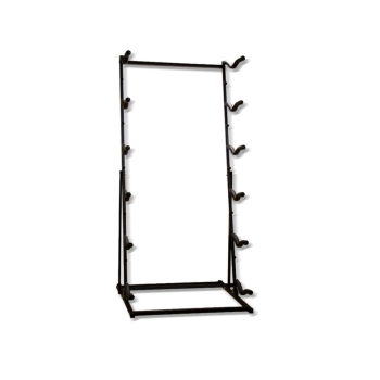 CHASERVO model stand, aluminium, black anodised, 80 cm