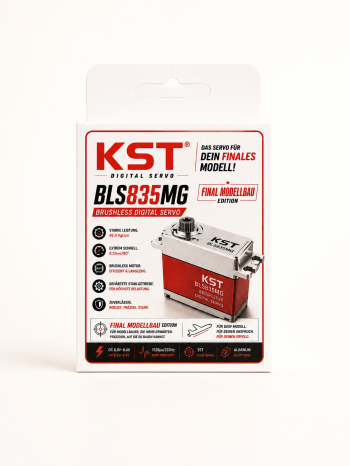 KST BLS835MG – 45 kg High-Performance Brushless HV Servo