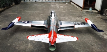 Feibao T-33 THUNDERBIRD ARF - New Metallic Look