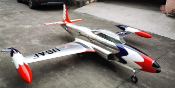 Feibao T-33 THUNDERBIRD ARF - New Metallic Look