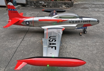 Feibao T-33 US Airforce AFCS ARF Pro - New Metallic Look