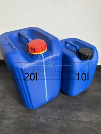 Canister 20 liter with sight glass for fill level - fits to the EASY Fuel Station