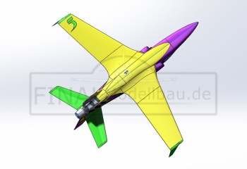GLOBAL Viper 2.3m color scheme 11: AIR RACE PINK/YELLOW
