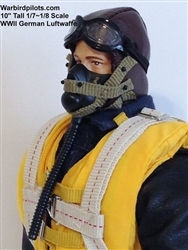 SCALE Full-Body Pilot WWII German Luftwaffe 1/8 or 1/7 normal