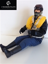 SCALE Full-Body Pilot WWII German Luftwaffe 1/4,5 or 1/4 normal