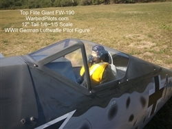 SCALE Full-Body Pilot Deutsche Luftwaffe  1/5 ~ 1/6