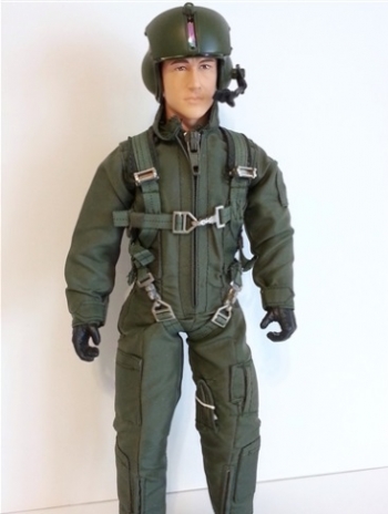 SCALE Full-Body Helicopter Pilot 1/6 GRÜN