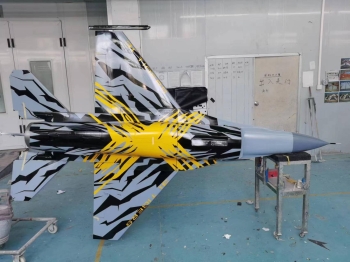 Jetlegend F-16C 1/5 PNP-Version Belgian Airforce - Solo Display Team X-TIGER KST Edition