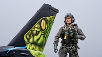 AeroJet F16 1/6 Premium, Farbschema 07: Belgium Viper (AirBrush)