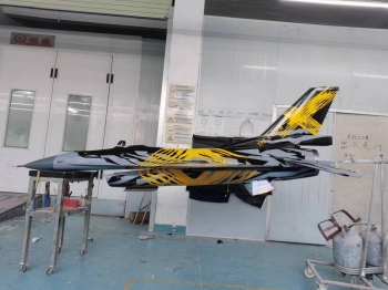 Jetlegend F-16C 1/5 PNP-version Belgian Airforce - Solo Display Team X-TIGER