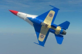 Jetlegend F-16C 1/5 PNP-Version Royal Thai Airforce Centinnel