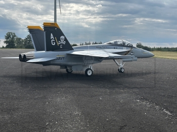 Jetlegend F-18F PNP version, color scheme: JOLLY ROGER