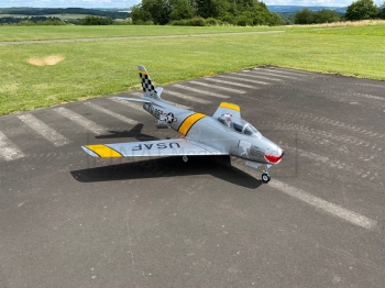 Jetlegend F-86 SABRE 1/5.8 Display Jet