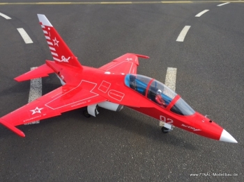 Jetlegend YAK130 1/5 PNP, color: RED RUSSIAN