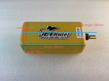 JetRuler F-22 Raptor 2,1 m – Smoke-System mit 1-l-Kevlartank
