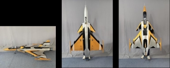 JetRuler JAS 39 Gripen 3D – custom paint scheme (surcharge)