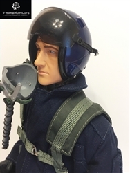 SCALE Full-Body Jet Pilot 1/4 BLAU