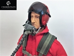 SCALE Full-Body Jet Pilot 1/4 ROT Kopf drehbar (mit Servo)