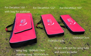 PILOT-RC Decahtlon wing bags Dec 122''