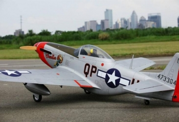 P-51D Mustang ARF 2.3m incl. scale e-landing gear