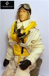 SCALE Full-Body Pilot WWII US Navy 1/8 ~ 1/7 - normal