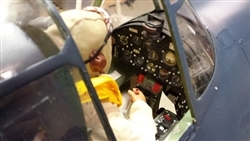 SCALE Full-Body Pilot WWII US Navy 1/4,5 ~ 1/4 - normal