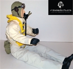 SCALE Full-Body Pilot WWII US Navy 1/4,5 ~ 1/4