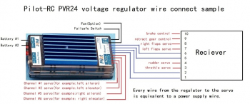 Pilot-RC Voltage Regulator 5-7.4v