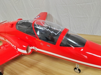 GLOBAL AeroJet HAWK 1/6 SCALE PNP, Farbe: RED