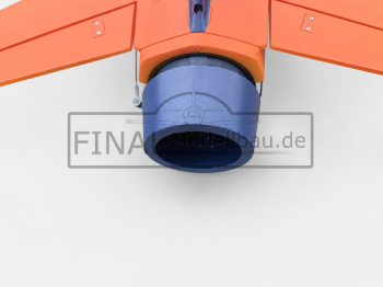 Pilot-RC Matrix 90mm EDF Foam Jet – Orange/Blau (Schema 03)