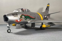 AeroJet F-86 1/6.5 ARF PRO Version, Farbschema 12: The Huff (Chrome)