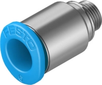 Festo Push In Connector M5 - Suit 6mm Tube