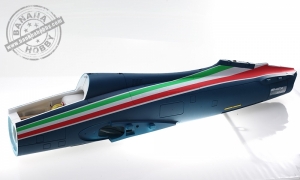Rumpf für GLOBAL AeroFoam MB339 'Frecce Tricolori' Turbinenversion