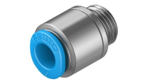 Festo Push In Connector G1/8 - Suit 6mm Tube