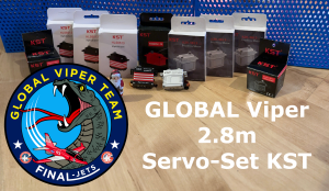 GLOBAL Viper 2.8m Servo-Set von KST