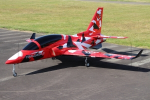 GLOBAL Viper 2.3m Farbschema 06: STREET CAMO RED/ WHITE