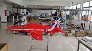 T-OneModel HAWK T1 Scale 1/4.75 Farbschema 1 'Red Arrow' inkl. Upgrades